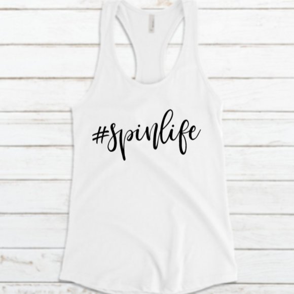 Next Level Tank Top Racerback Spinlife S M L XL - Picture 1 of 2